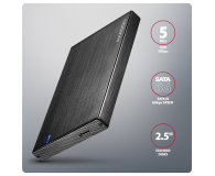 Axagon EE25-XA6C USB-C 5GBPS ALINE BOX 2,5" - 1485442 - zdjęcie 6